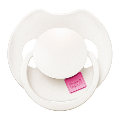 LOVI Dudlík silikonový dynamický PRIME Tutti Frutti 0-6m 2ks Rose/Rose Cream