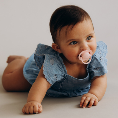 LOVI Dudlík silikonový dynamický PRIME Tutti Frutti 6-18m 3ks Peony Pink