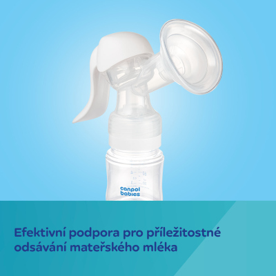 Canpol babies Ruční odsávačka mateřského mléka Basic