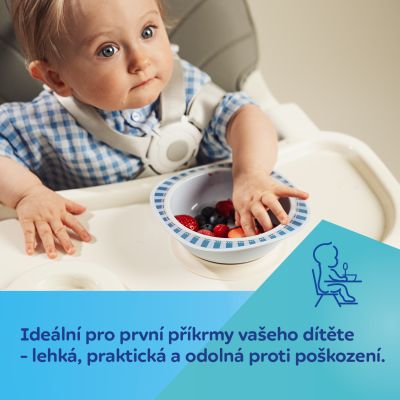 Canpol babies Miska s přísavkou Woodland 300 ml růžová