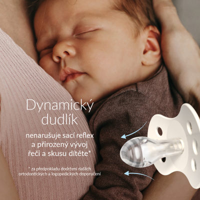 LOVI Mini dudlík silikonový dynamický PETITE ROSE 0-2m 2ks holka