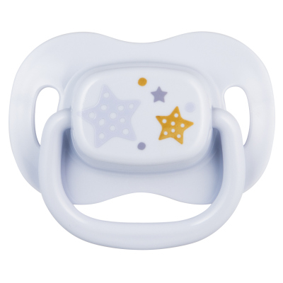 Šidítko 0-6m silikonové symetrické NEWBORN BABY