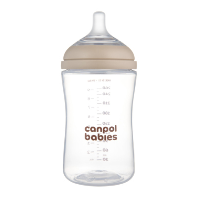 Canpol babies Lahev antikoliková Natural Shape 260ml