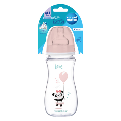 Canpol babies Láhev se širokým hrdlem EXOTIC ANIMALS 300ml