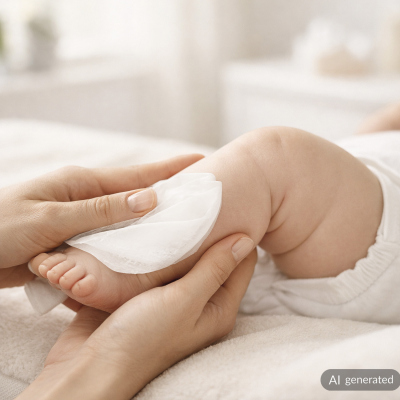 Canpol babies Jednorázové bambusové ručníky 120 ks