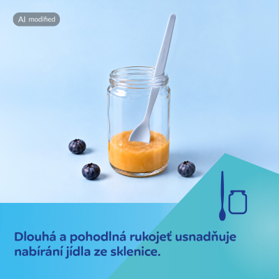 Canpol babies Jídelní sada lžičky pro první krmení 5ks kluk