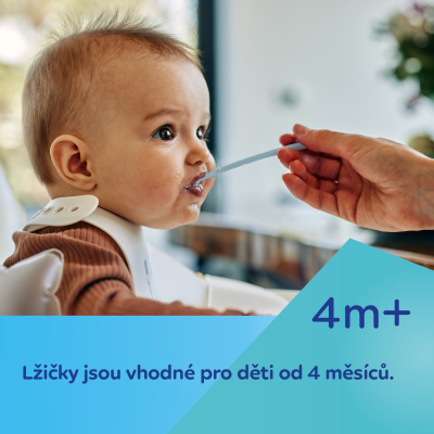 Canpol babies Jídelní sada lžičky pro první krmení 5ks kluk