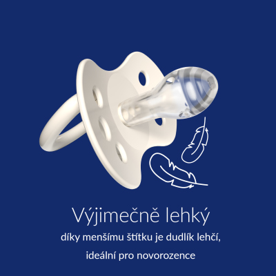 LOVI Mini dudlík silikonový dynamický PETITE ROSE 0-2m 2ks holka