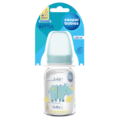 Canpol babies Lahev s potiskem AFRIKA 120ml