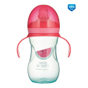 Canpol babies Tréninkový hrníček se silikonovým pítkem a úchyty SO COOL Meloun 270 ml 