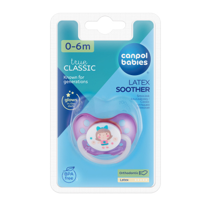 Canpol babies Dudlík 0-6m kaučukový anatomický TOYS