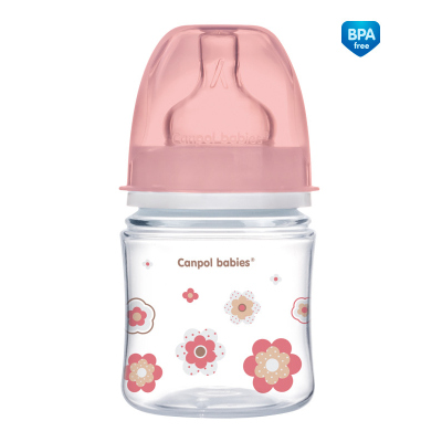 Canpol babies Láhev se širokým hrdlem NEWBORN BABY 120ml