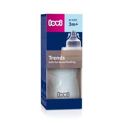 LOVI Trends Cumisüveg 250 ml zöld