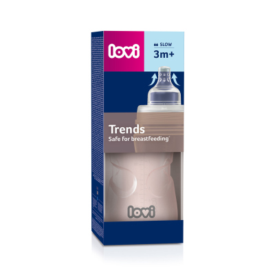 LOVI Trends Cumisüveg 250 ml pink