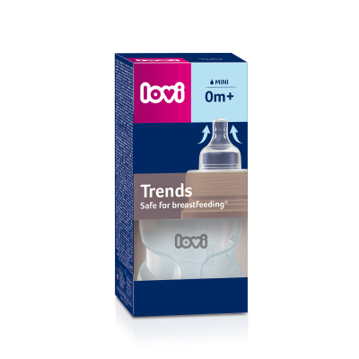 LOVI Trends Cumisüveg 120 ml zöld