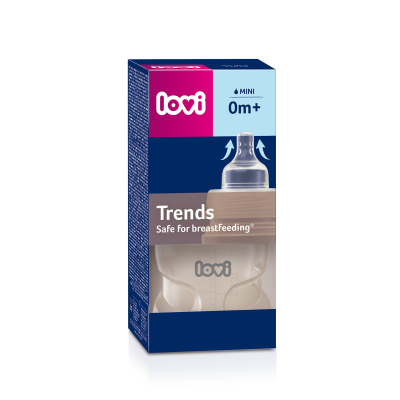 LOVI Trends Cumisüveg 120 ml bézs