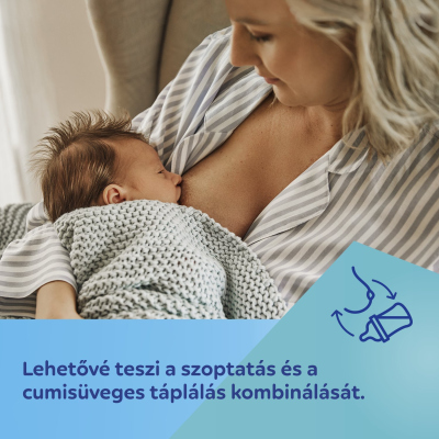 Canpol babies Anti-kólikás cumisüveg EasyStart MOUNTAINS 240 ml zöld