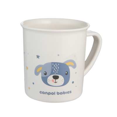 Canpol babies Műanyag bögre CUTE ANIMALS 170ml kutya