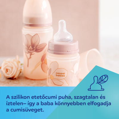 Canpol babies Anti-kólikás cumisüveg EasyStart GOLD 240ml kék