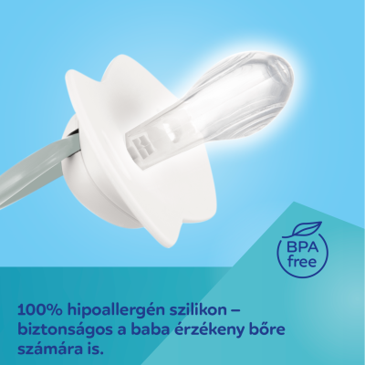 Canpol babies Szilikon szimmetrikus cumi szett BabiesBoo 6-18hó 2db