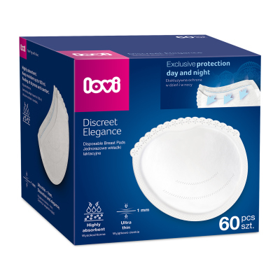 LOVI Discreet Elegance Melltartóbetét 60db fehér