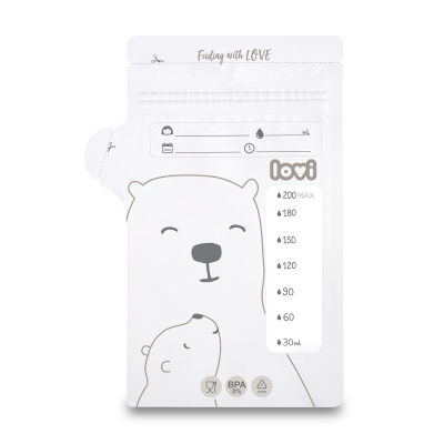 LOVI Tejtároló zacskók BUDDY BEAR 25db