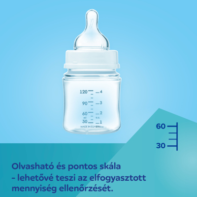 Canpol babies Anti-kólikás cumisüveg EasyStart GOLD 120ml kék