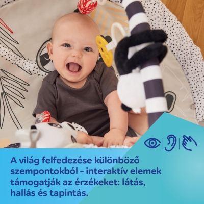 Canpol babies Szenzoros fejlesztő játszószőnyeg tükörrel BabiesBoo