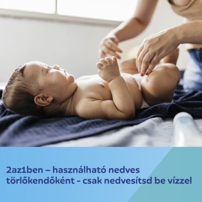 Canpol babies Bambusz törlőkendő 2az1ben 100db