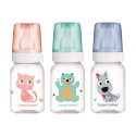 Canpol babies keskeny cumisüveg CUTE ANIMALS 120 ml