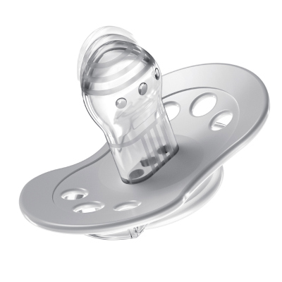 LOVI Világító mini szilikon dinamikus cumi BUDDY BEAR 0-2hó 2db