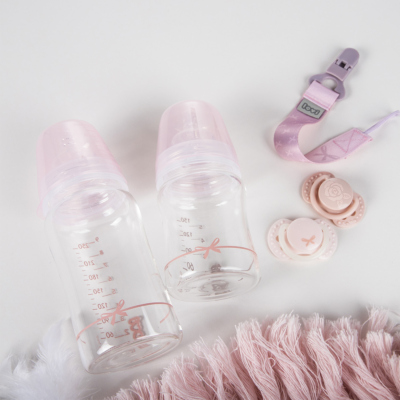 LOVI Üveg cumisüveg BABY SHOWER 150ml lány