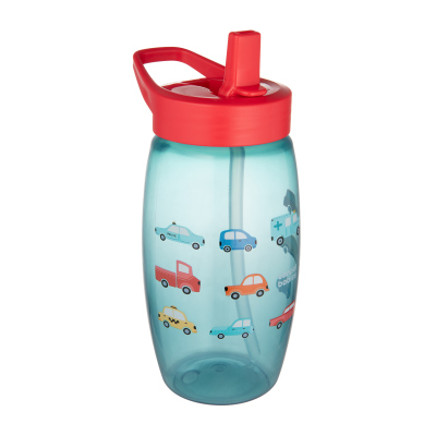 Canpol babies Sport billenő ivócsőrös kulacs Cars 400ml