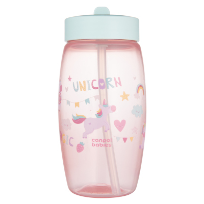 Canpol babies Sport billenő ivócsőrös kulacs Unicorns 400ml