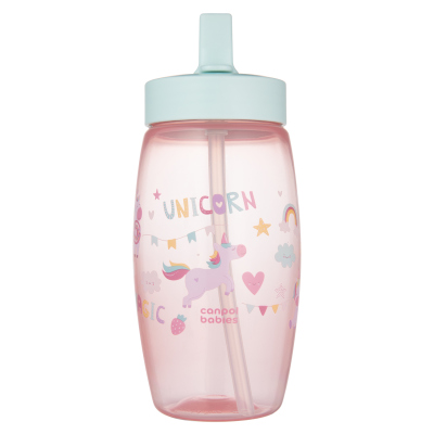 Canpol babies Sport billenő ivócsőrös kulacs Unicorns 400ml