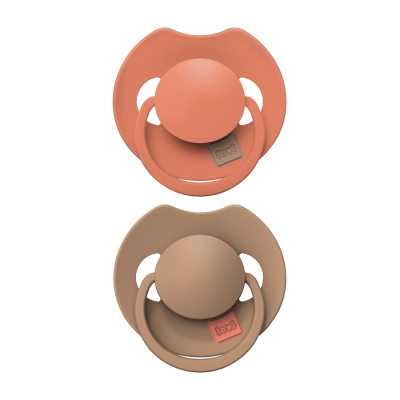 LOVI Szilikon dinamikus cumi PRIME 18hó 2db Granola/Orange