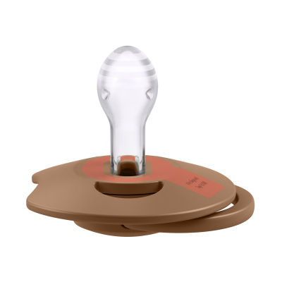 LOVI Szilikon dinamikus cumi PRIME 18hó 2db Granola/Orange