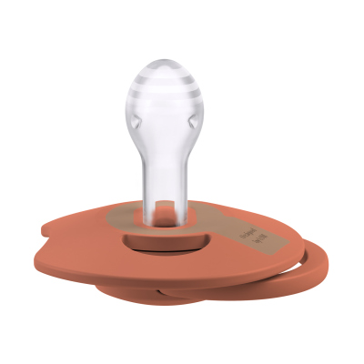 LOVI Szilikon dinamikus cumi PRIME 18hó 2db Granola/Orange