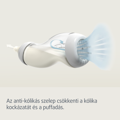 Canpol babies S-alakú széles nyakú anti-kólikás cumisüveg 310ml