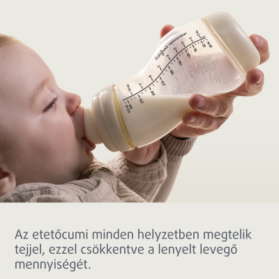 Canpol babies S-alakú széles nyakú anti-kólikás cumisüveg 310ml