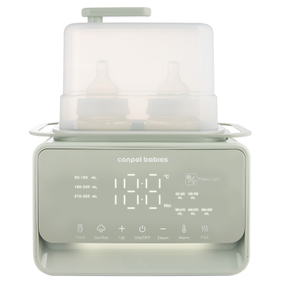 Canpol babies Dupla elektromos cumisüveg melegítő és sterilizáló 7az1ben
