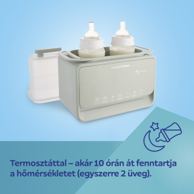 Canpol babies Dupla elektromos cumisüveg melegítő és sterilizáló 7az1ben