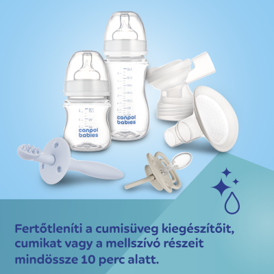 Canpol babies Elektromos cumisüveg melegítő és sterilizáló 7az1ben