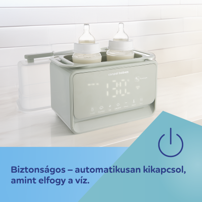 Canpol babies Dupla elektromos cumisüveg melegítő és sterilizáló 7az1ben