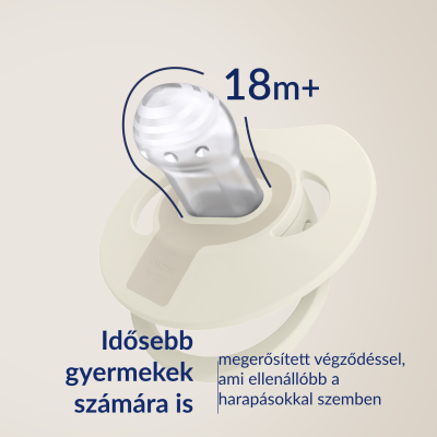 LOVI Szilikon dinamikus cumi PRIME 18hó 2db Lilac/Violet