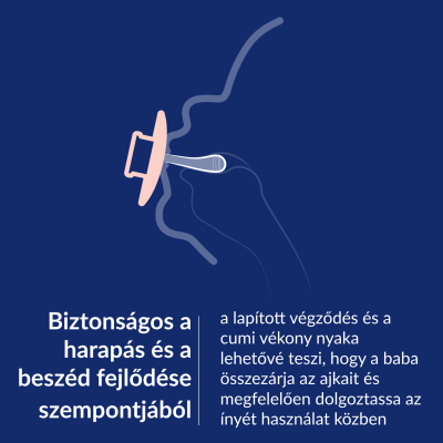 LOVI Szilikon dinamikus cumi PRIME 6-18hó 2db Baby Blue/Blue