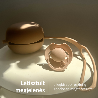 LOVI Szilikon dinamikus cumi PRIME 6-18hó 2db Nude/Blush