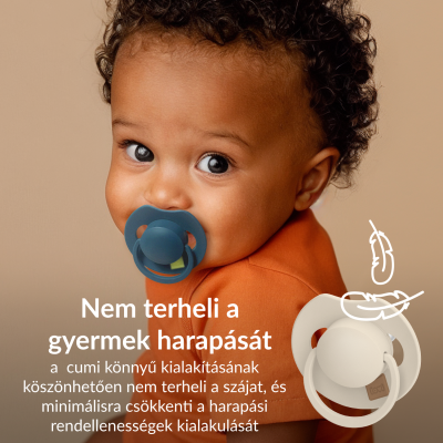 LOVI Szilikon dinamikus cumi PRIME 18hó 2db Coconut/Ivory