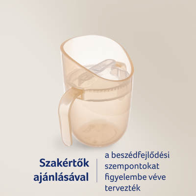 LOVI GENIUS Itatópohár 150ml Nude