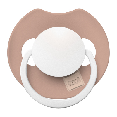 LOVI Világító dinamikus szilikon cumi PRIME 0-6hó 1db Blush